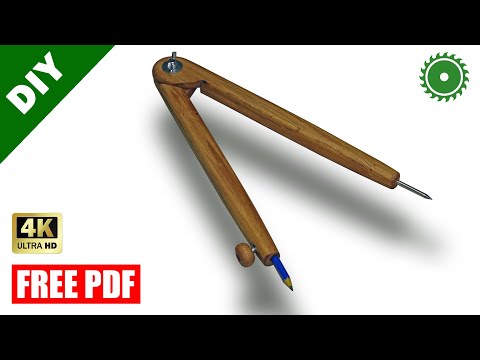 Видео: Деревянные компасы - DIY - 4K