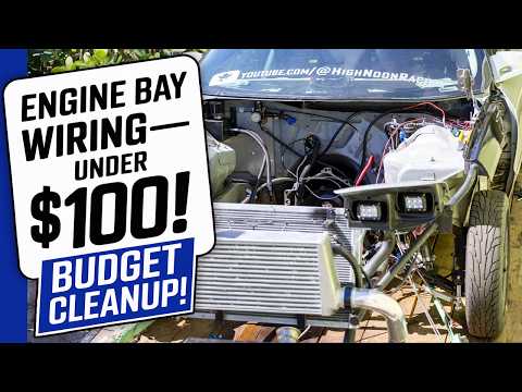 Видео: Ремонт моторного отсека за 100 долларов: полное руководство по укладке проводов