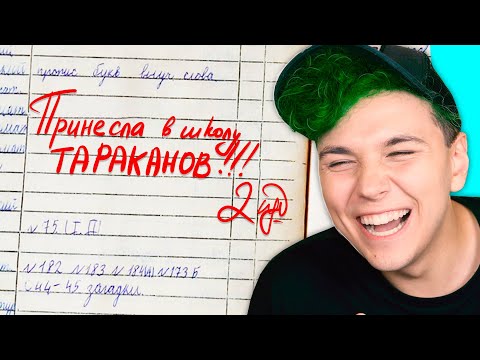 Видео: Принесла в ШКОЛУ - ТАРАКАНОВ 😂 СМЕШНЫЕ ЗАМЕЧАНИЯ в ШКОЛЕ 😂 ВЕСЕЛЫЕ ИСТОРИИ со ШКОЛЫ моих ПОДПИСЧИКОВ