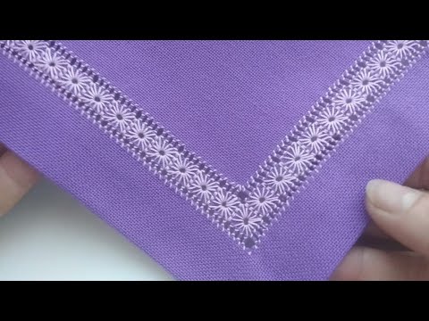 Видео: Мережка квадратики| Обробка краю| Hand embroidery|