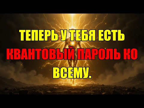 Видео: Это Не Случайность: Вы Получили Квантовый Пароль, Открывающий Главный Секрет Вселенной.