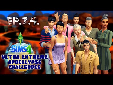 Видео: "Черная" неделя в Апокалипсисе 💣 | Ep.7.4.| Ультра экстремальный апокалипсис Sims 4