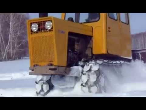 Видео: Трактор т 54