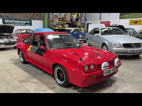 Видео: OPEL MANTA GTE 1985 | MATHEWSONS CLASSIC CARS | АУКЦИОН: 12, 13 и 14 НОЯБРЯ 2025 ГОДА