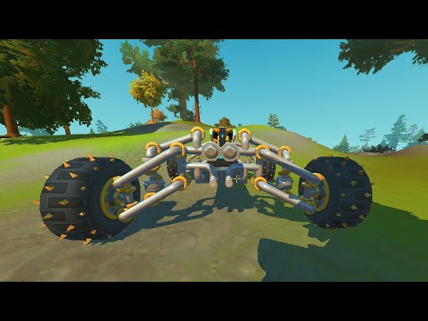 Видео: Сборка Крутой Независимой Подвески. В Скрап-Механик.Scrap Mechanic #scrapmechanic