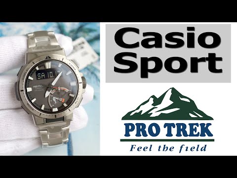 Видео: Обзор спортивных часов Casio PRW-70YT-7JF / Модель 2020 года