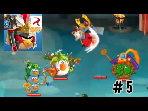 Видео: Летсплей по Angry Birds Epic #5. Штурм Второй башни