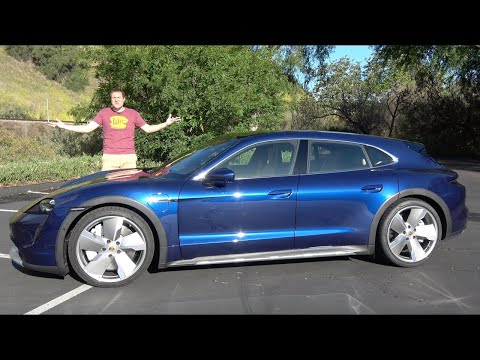 Видео: Porsche Taycan Cross Turismo 2021 года - это быстрый электро-универсал