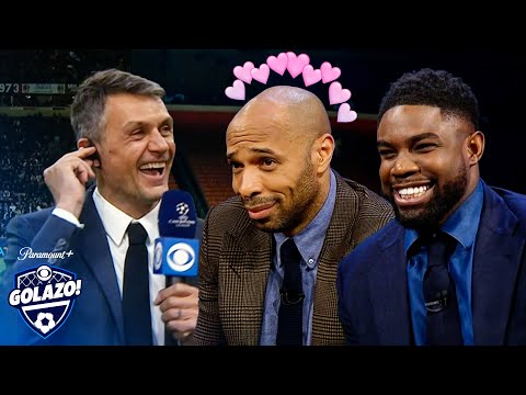 Видео: Тьерри Анри, Мика и Каррагер в восторге от Паоло Мальдини 💕 | CBS Sports Golazo | UCL Today