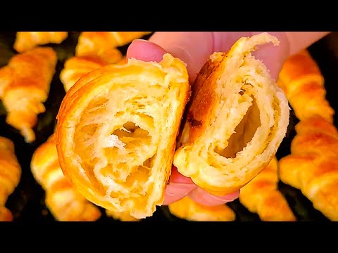 Видео: Как я испекла круассан впервые в жизни?🥐