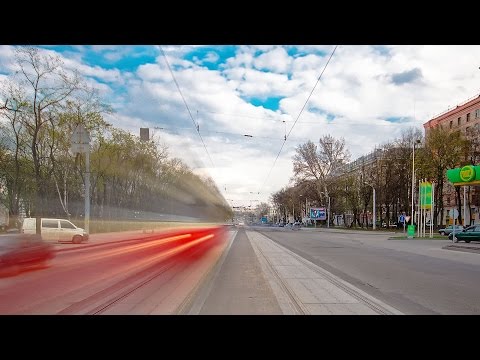 Видео: Строительство трамвайных путей Timelapse