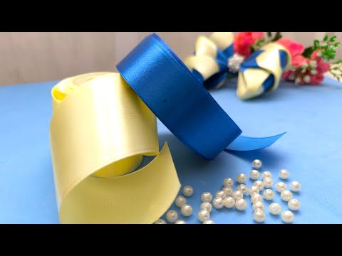 Видео: Как же они хороши!!! Не боимся!!! Делаем большие объемные банты 🎀Big bows
