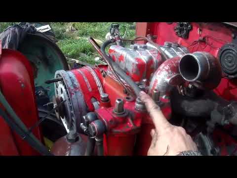 Видео: Запуск старого трактора