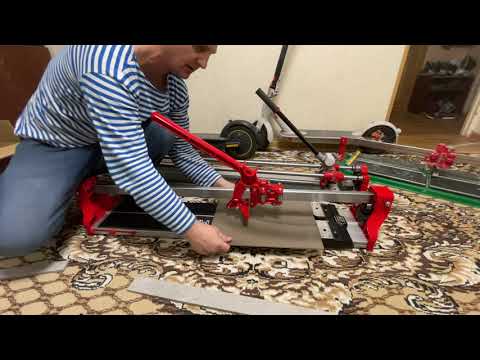 Видео: плиткорез DLT MAXLINE и плиткорез Diam Extra Line twin-1250L