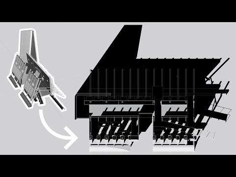 Видео: Визуализированный чертеж плана — Rhino
