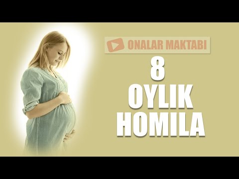 Видео: 8-Ойлик Хомила || 8-Oylik Homila  #OnalarMaktabi #2020