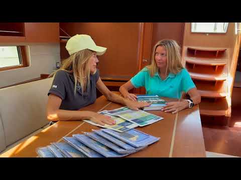 Видео: Интерьер лодки Beneteau Oceanis 46.1.