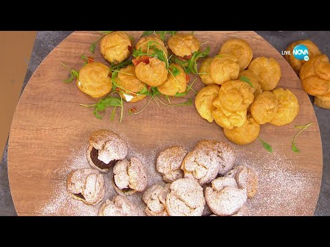 Видео: Рецептите днес: Профитероли с домашен шоколадов крем - „На кафе” (21.11.2022)