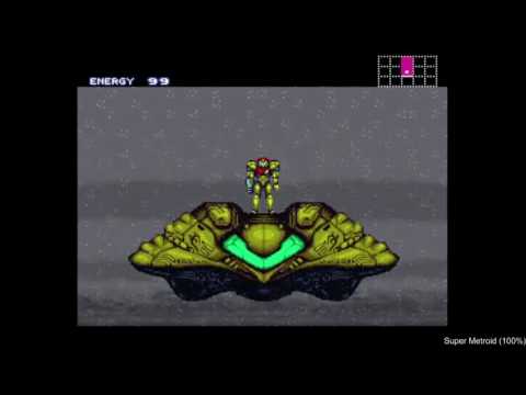 Видео: Super Metroid (SNES). Прохождение на 100%. Лучшая концовка