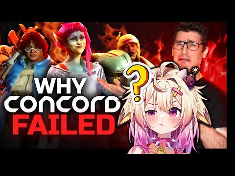 Видео: Concord: величайший провал в игровой индустрии | rosiebellmoo реагирует на The Act Man