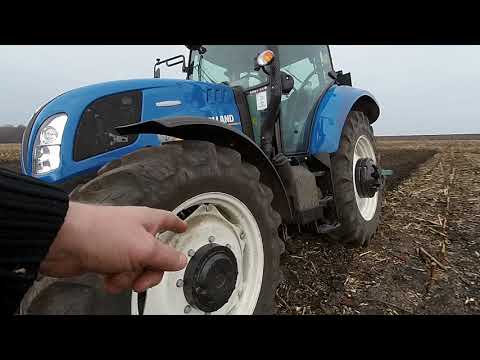 Видео: New Holland T.5.110S оранка (что здесь хорошо, что плохо...)