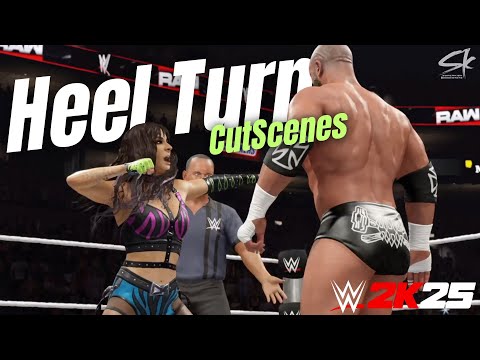 Видео: 10 лучших сцен с хил-терном в режиме «Вселенная» для WWE 2k25! (с участием 20 вышедших суперзвёзд)