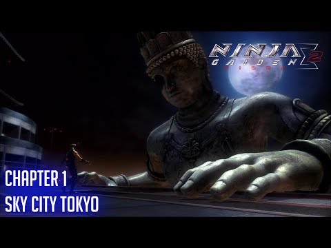 Видео: Ninja Gaiden Sigma 2 прохождение глава 1 Токио, небесный город