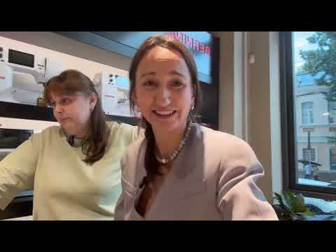 Видео: Шьём и вышиваем на шопере на топовых машинах BERNINA B790 PRO и B990! Часть 2