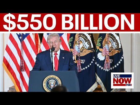 Видео: Трамп общается с лидерами бизнеса в Токио после инвестиций в размере 550 миллиардов долларов