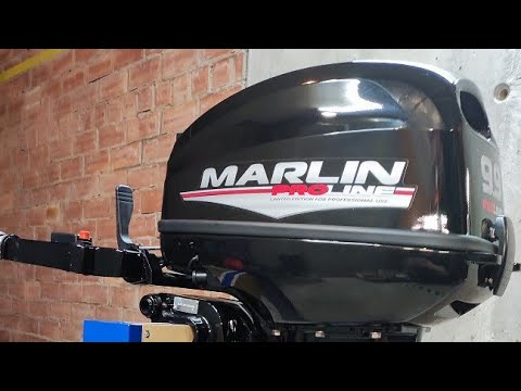 Видео: Обзор MARLIN MP 9.9 AMHS Proline. Покупка в  X-MOTORS. Сравнение с Yamaha 9.9GMHS.