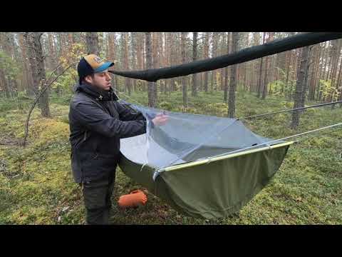 Видео: ENO Skylite bridge hammock. Что это и в чем удовольствие?