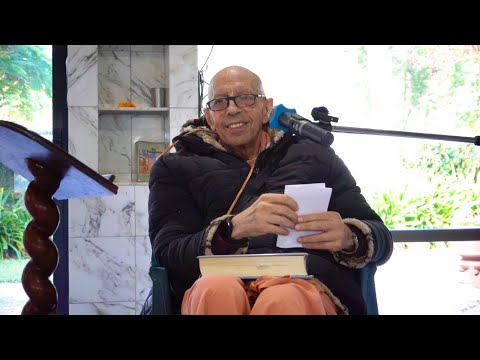 Видео: ШБ 3.8.13-15 и дипломатия - Мукунда Госвами - 6 июля 2023 - Нью-Говардхана - Австралия