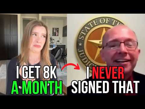 Видео: Бывшая жена подделала подпись судьи и тут же пожалела об этом