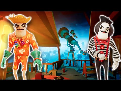 Видео: Привет Сосед НОВЫЙ ДОМ Обновление по Сети! - Hello Neighbor Secret прятки