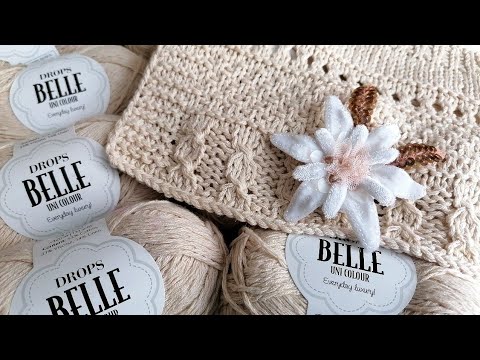 Видео: Пряжа BELLE от DROPS - знакомство и первое впечатление...🧶 #дропс