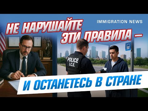 Видео: U4U не спасет от депортации. Как общаться с ICE. Изменения по CDL. Политическое убежище и tps