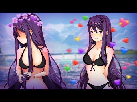 Видео: С ЮРИ НА ПЛЯЖЕ! (Чистовик) | Мод для Everlasting Summer | #5
