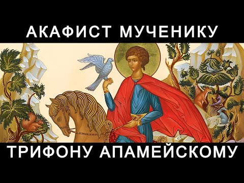 Видео: Акафист мученику Трифону Апамейскому