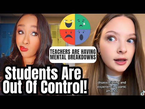 Видео: Учителя не в порядке: поведение учеников разрушает психическое здоровье учителей и заставляет их ...