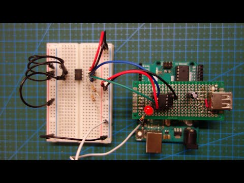 Видео: Работа с внутренней и внешней EEPROM на микроконтроллерах семейства ATtiny