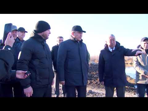 Видео: Строительство обводного канала завершают в Заречном посёлке