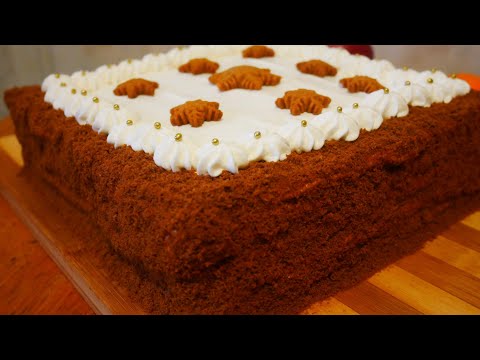 Видео: Торт СПАРТАК Шоколадно-сливочный торт ШОКОЛАДНЫЙ торт в домашних условиях