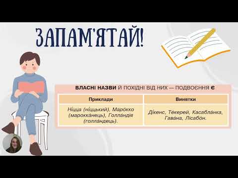 Видео: Подвоєння в словах іншомовного походження