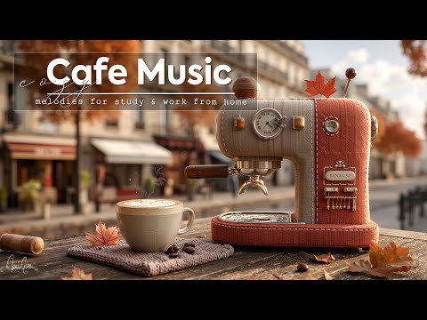 Видео: Музыка в уютном кафе — мягкий осенний джаз с босса-новой для учёбы и работы