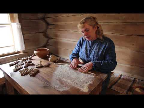 Видео: Печём обрядовое печенье «лесенки»