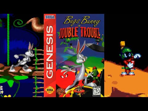 Видео: Bugs Bunny in Double Trouble прохождение (Sega MD)