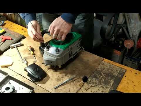 Видео: Бензопила "Татра Гарден MS-150" глохнет на высоких оборотах