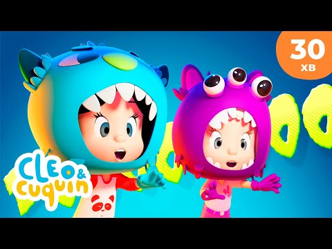 Видео: Клео та Кукiн 😱 Монстри проти гикавки👹 Улюблені дитячі мультики 🎬 Cleo & Cuquin