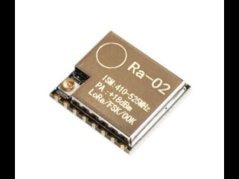 Видео: Приемопередатчик SX1278 datasheet регистры