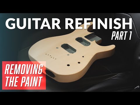 Видео: ОБНОВЛЕНИЕ ГИТАРЫ // Снятие краски. Часть 1